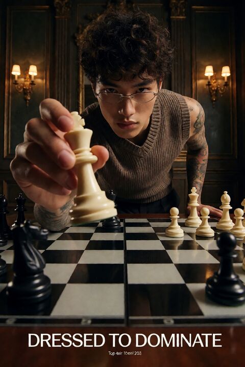 棋盘低角度奢华男装 Campaign