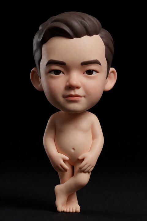 高端 3D 收藏玩具头像