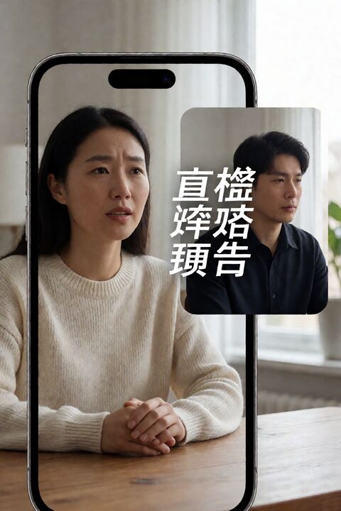 快手直播离婚预告手机截图