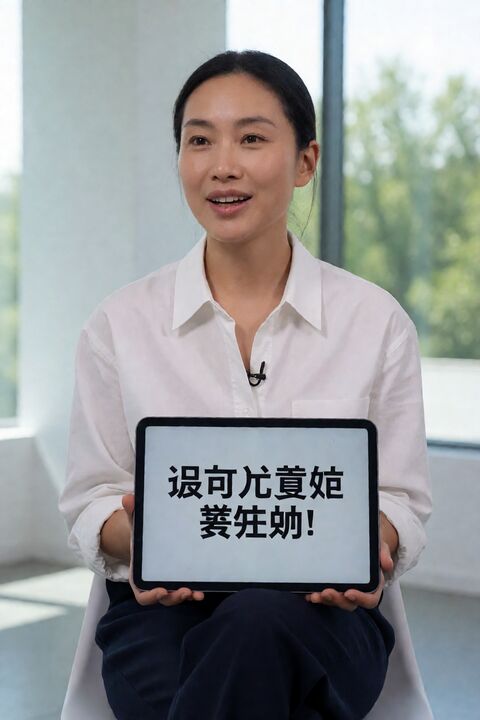 美女举牌感谢大哥打赏大火箭