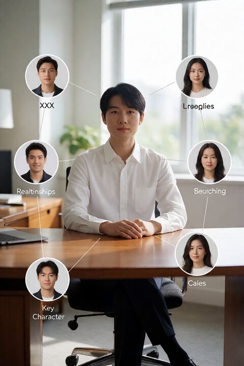 关键人物关系图谱