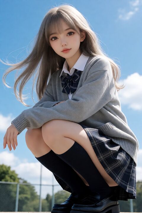 人像写实摄影图