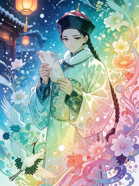宋代女词人窗下
